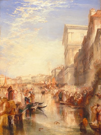The Grand Canal: Scene - a Street in Venice by Joseph Mallord William Turner